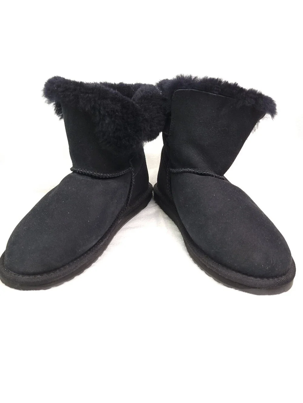 EMU Australia Summerlands Sheepskin Winter Boots Women 7 Black